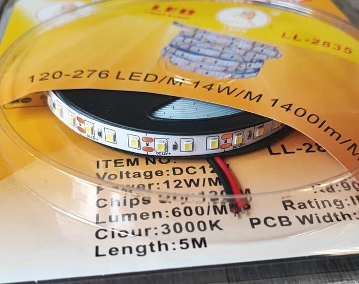 EJC 5m 600 x 2835 Led Chip Non-Weatherproof LED Light Strip Kit - Modern and Energy-efficient Lighting Solution (10007073)_1