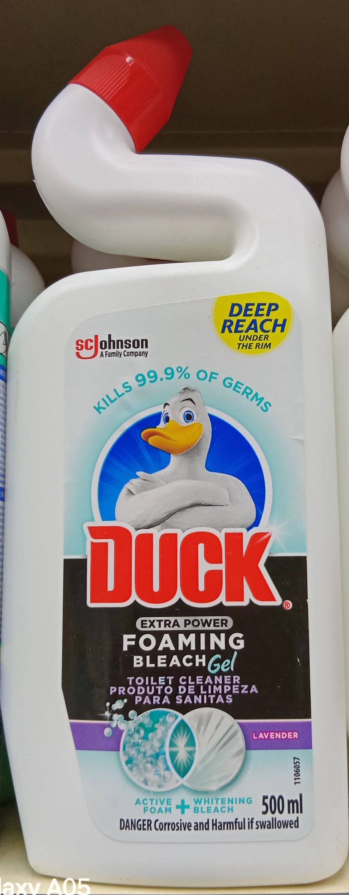 Duck Toilet Cleaner Gel Lavender 500ml_0