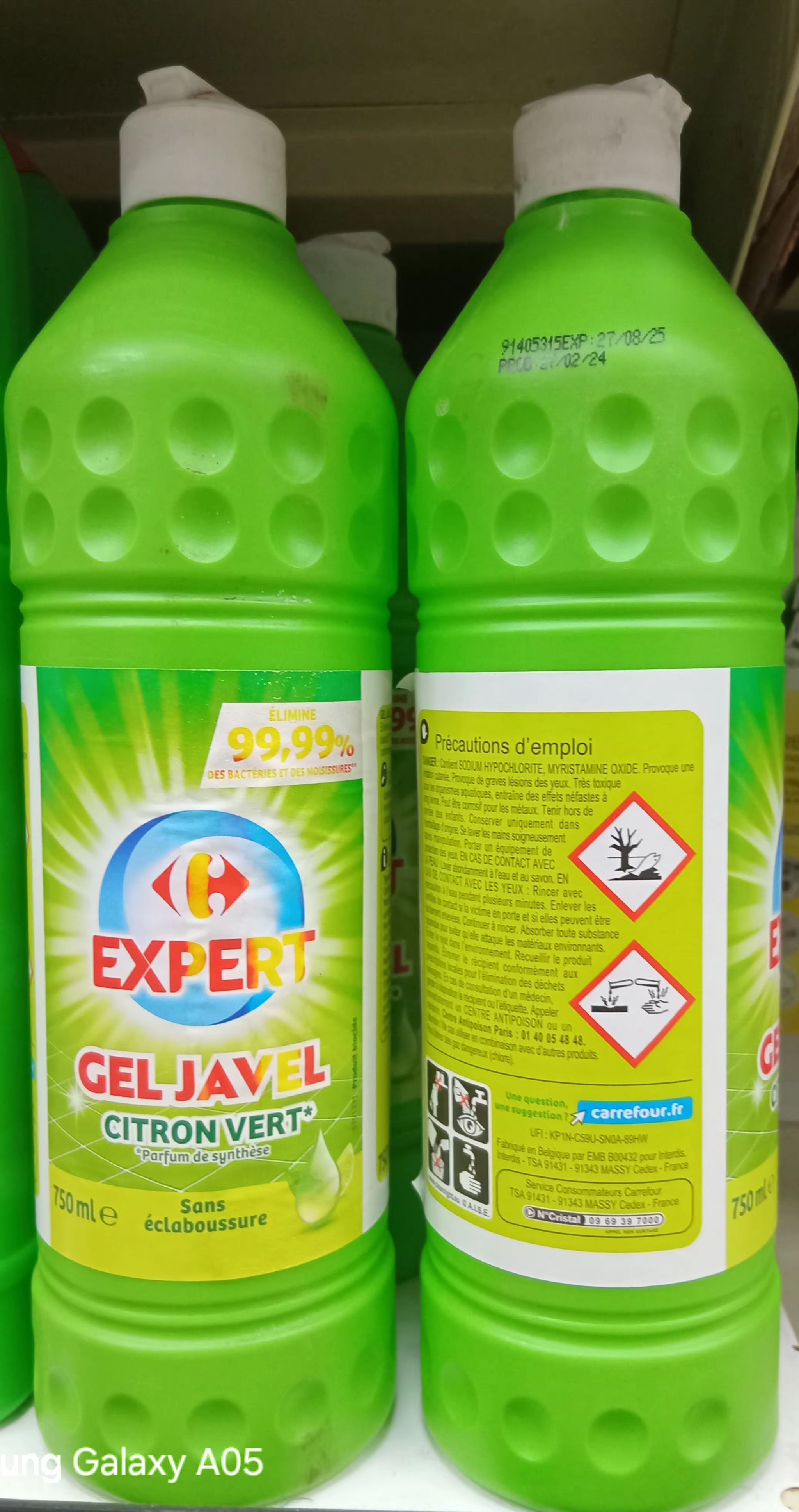 Crf Exp. Javel Gel Citr. Vert 750ml_0