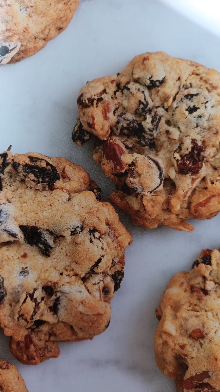 Noah's cookies: Chocolate peanut butter oatmeal cookies_1