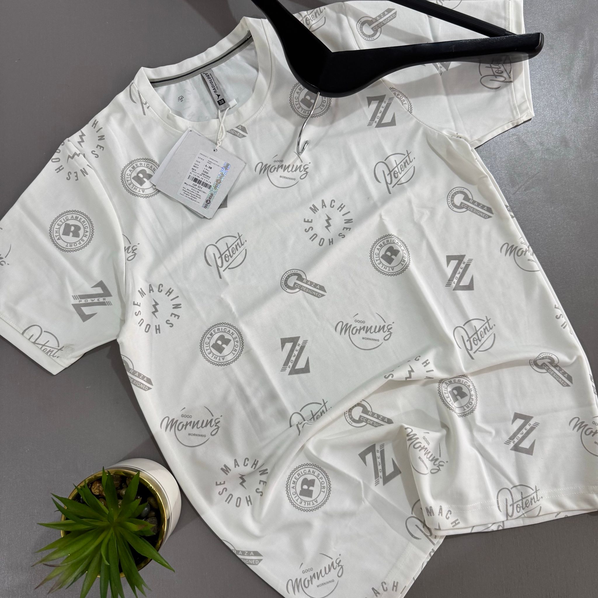 Radiology T-Shirts (PATTERNED- OFF-WHITE_0