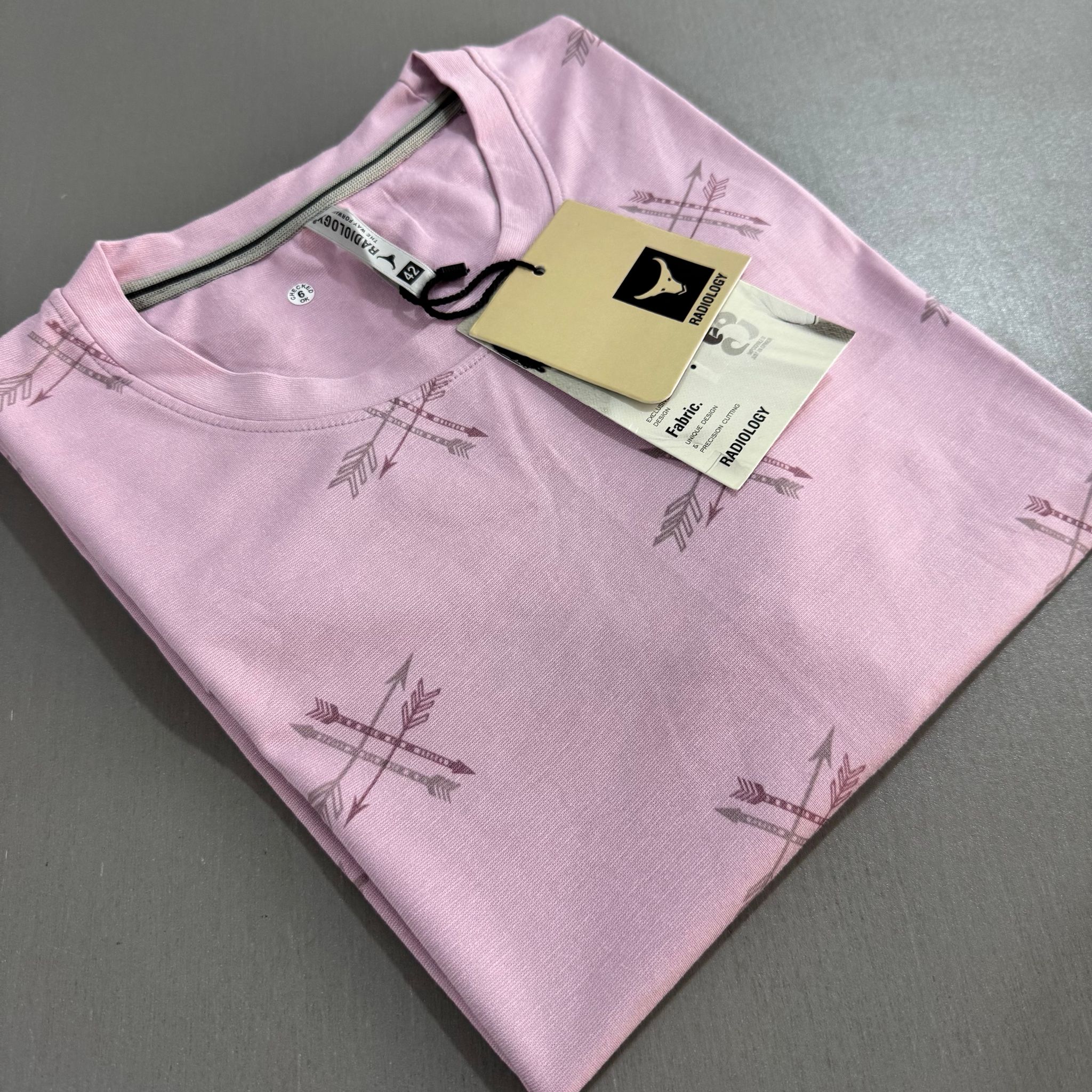 Radiology T-Shirts (PATTERNED- LAVENDER_0