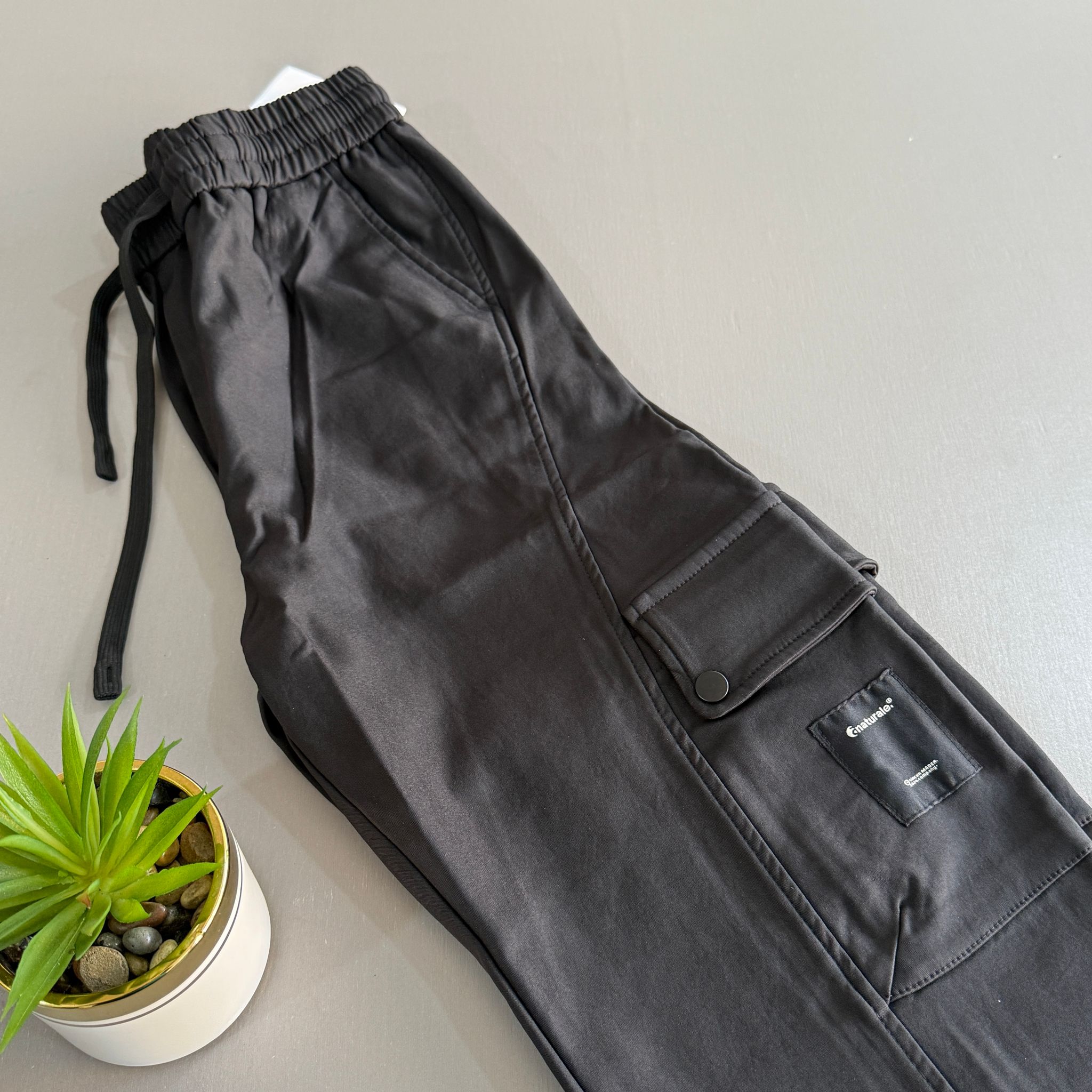 Cargo Pants 07 BLACK   _1