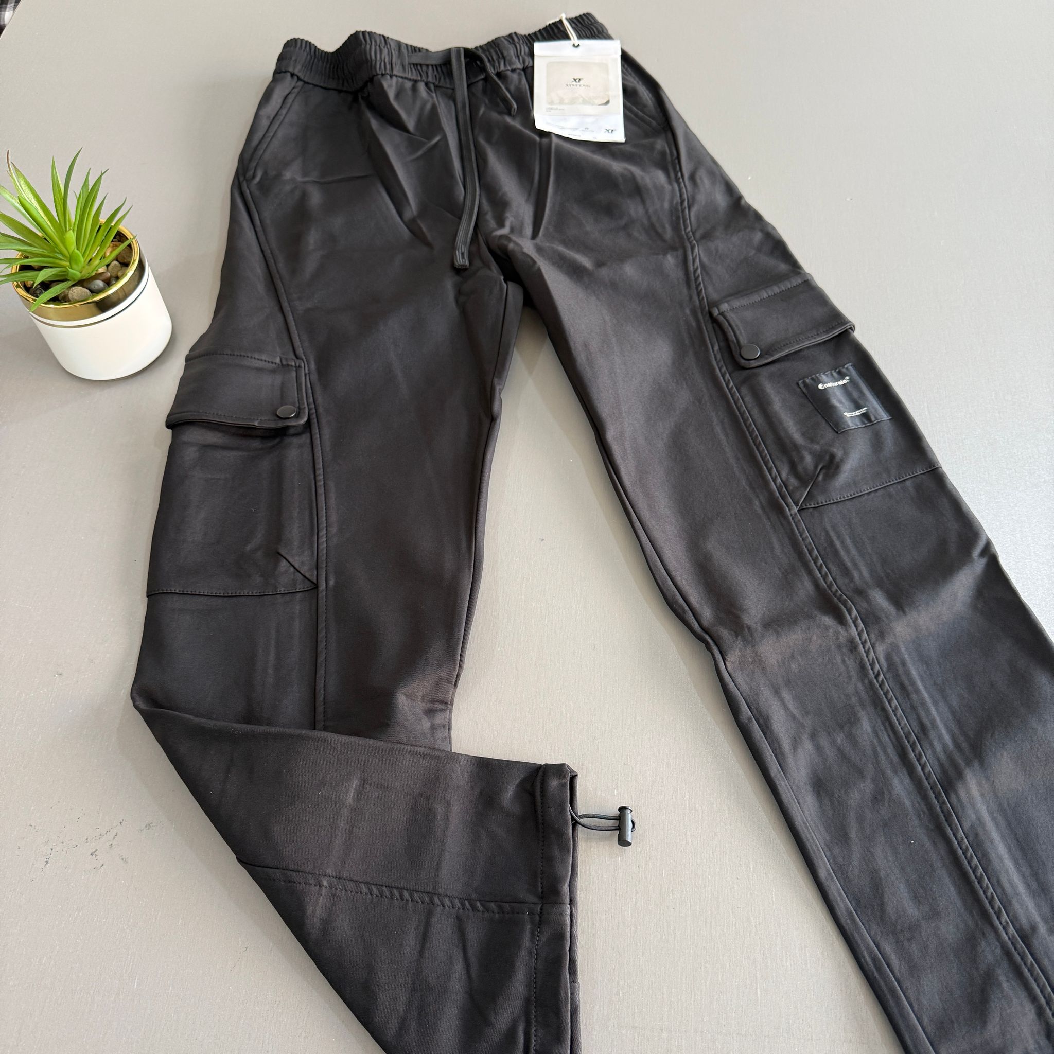 Cargo Pants 07 BLACK   _3