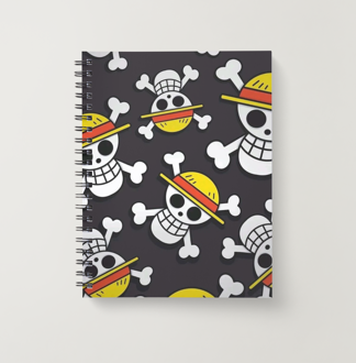 Ring Bind Notebook - Luffy Symbol_0