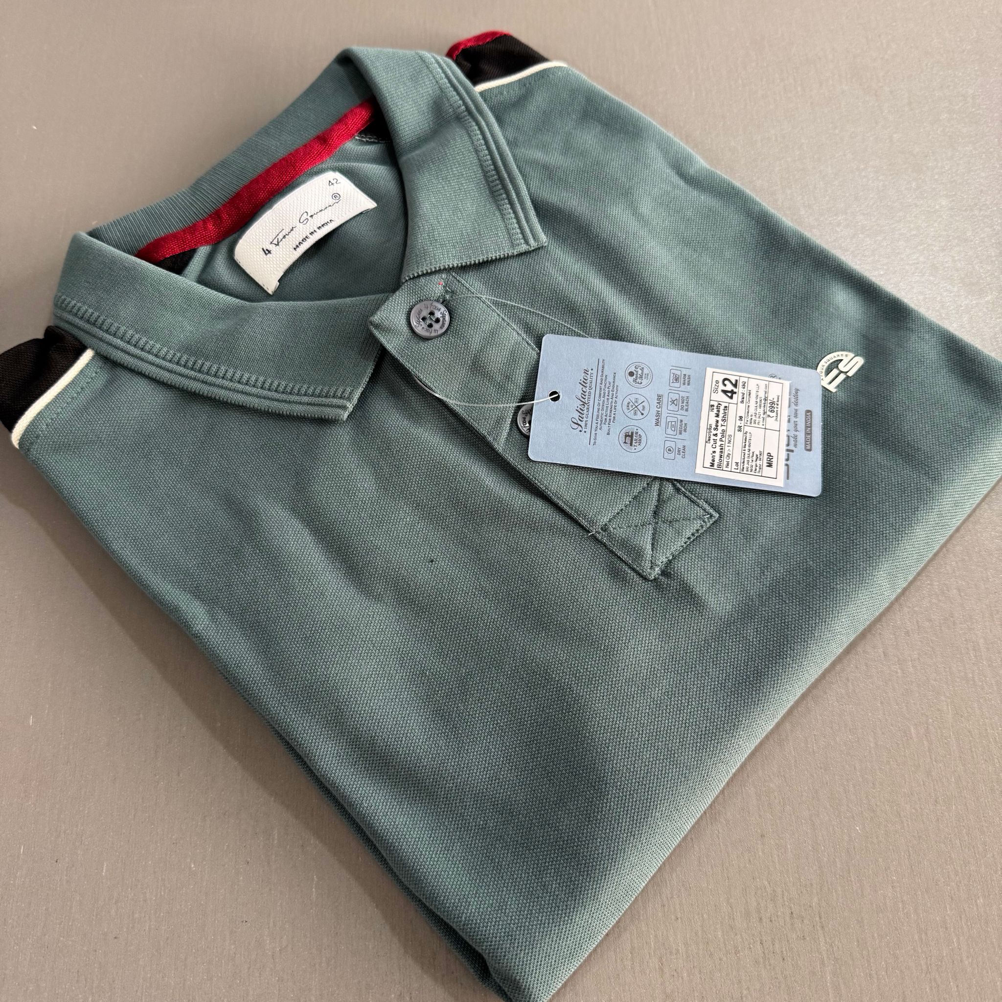 FOUR SQUARES PLAIN POLO SHIRTS - 04_0