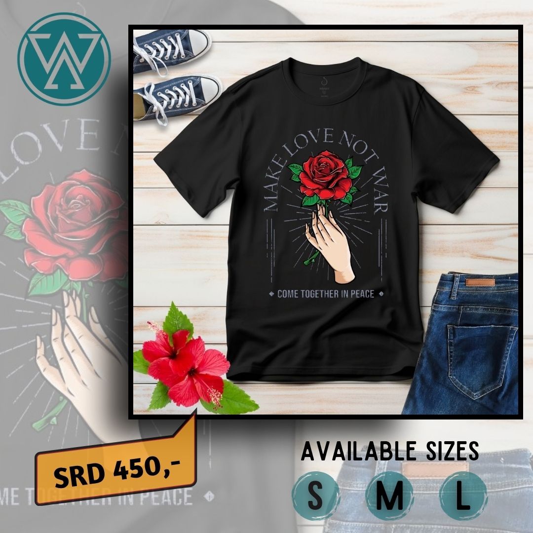 Make love Not war t-shirt_0