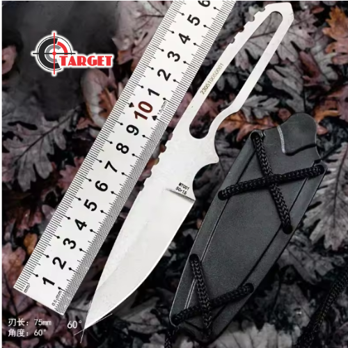 Fixed blade Pocket knife outdoor high hardness survival EDC knife multifunctional camping_4
