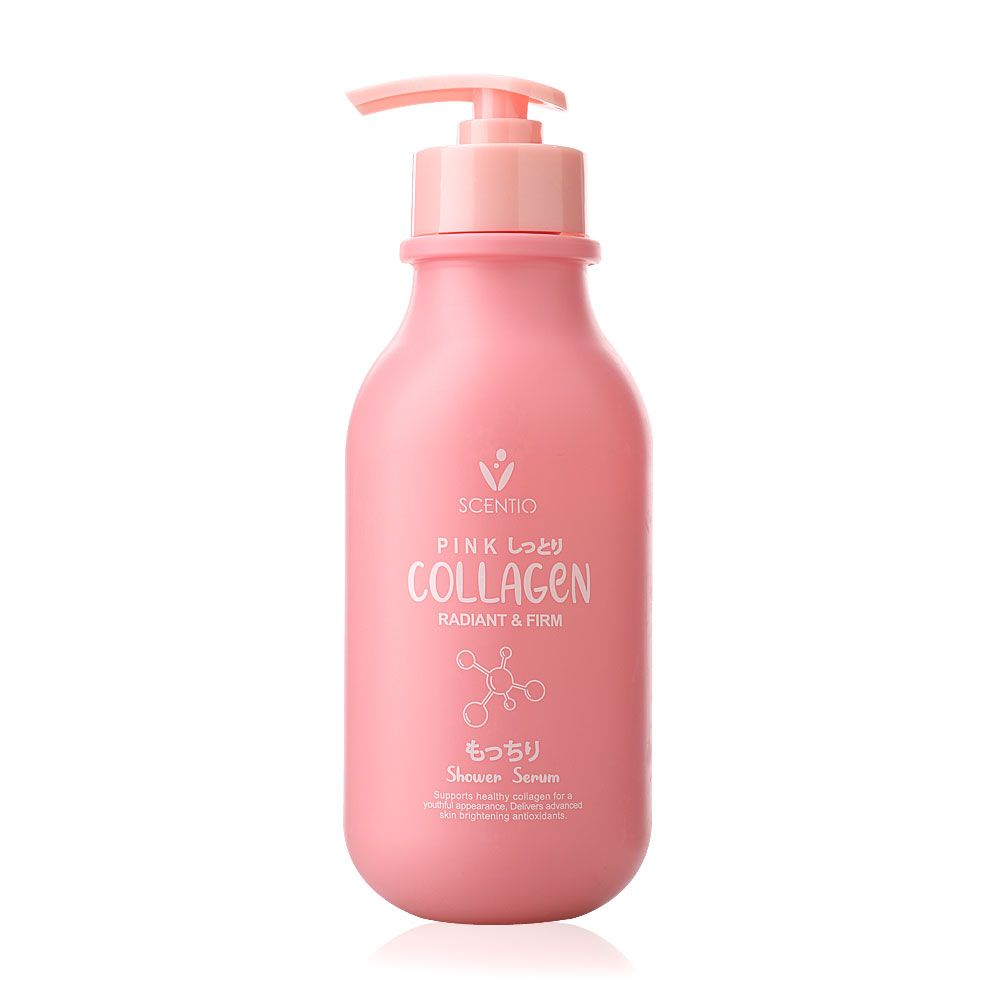 Scentio Pink Lady Collagen Radiant & Firm Shower Serum (350ml)_0