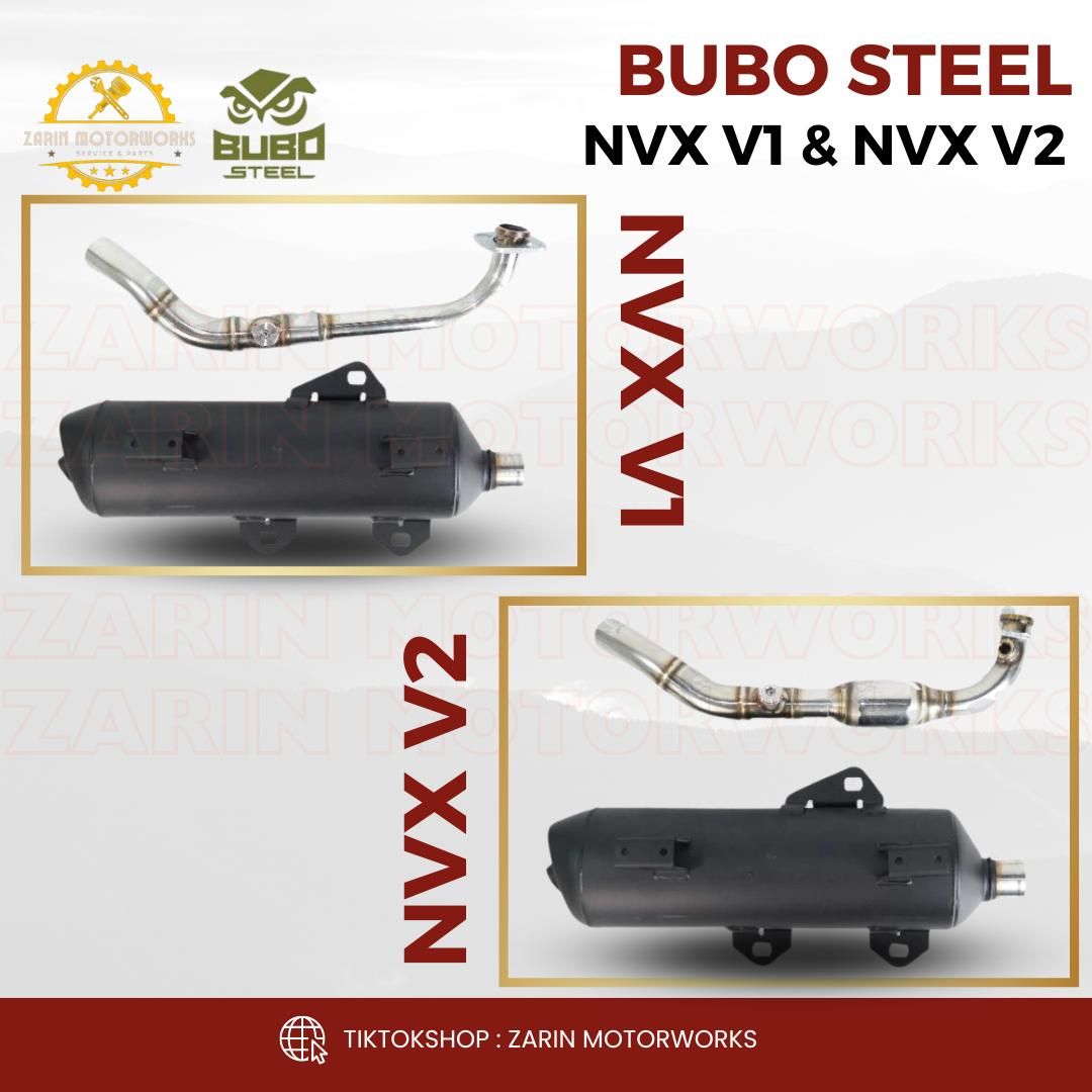 NVX V1 V2 BACK PRESSURE BUBO STEEL _6