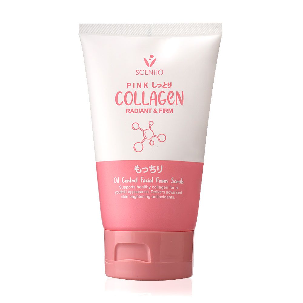 Scentio Pink Lady Collagen Radiant & Firm Facial Scrub (100g)_0