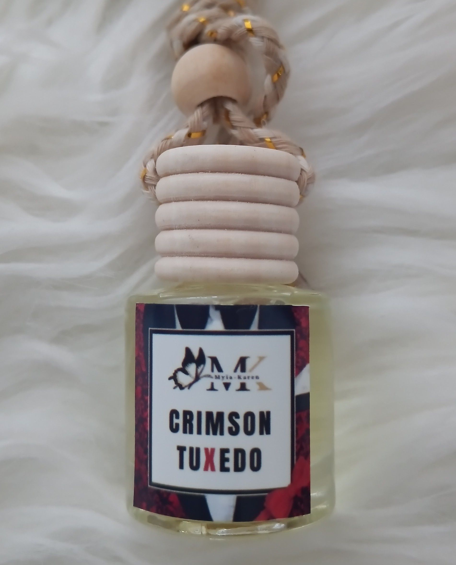 Crimson Tuxedo Car Freshener_0