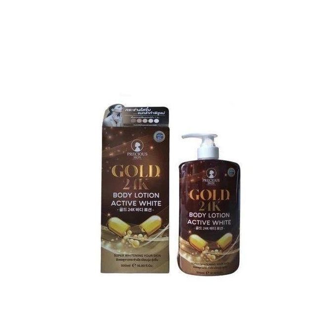 Precious Skin Gold 24k Body Lotion Active White_0