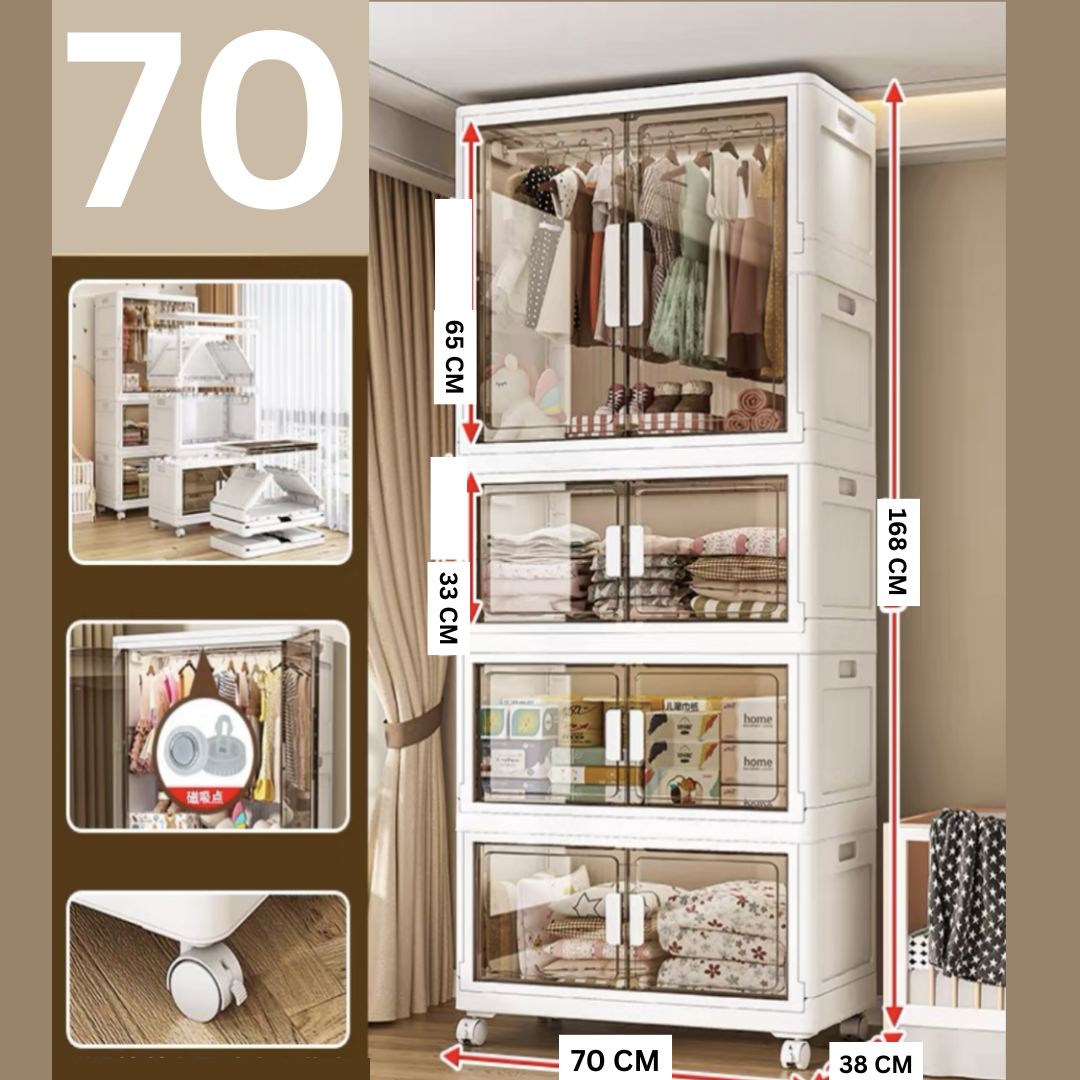 FOLDABLE MULTI STORAGE CABINET (KABINET LIPAT)_6