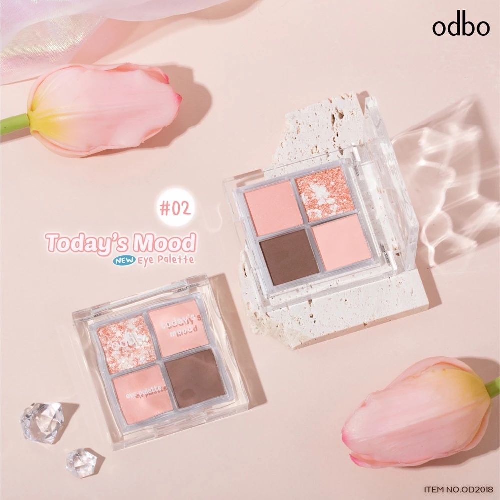 Odbo Today's mood Eye Palette 4g - 02_0
