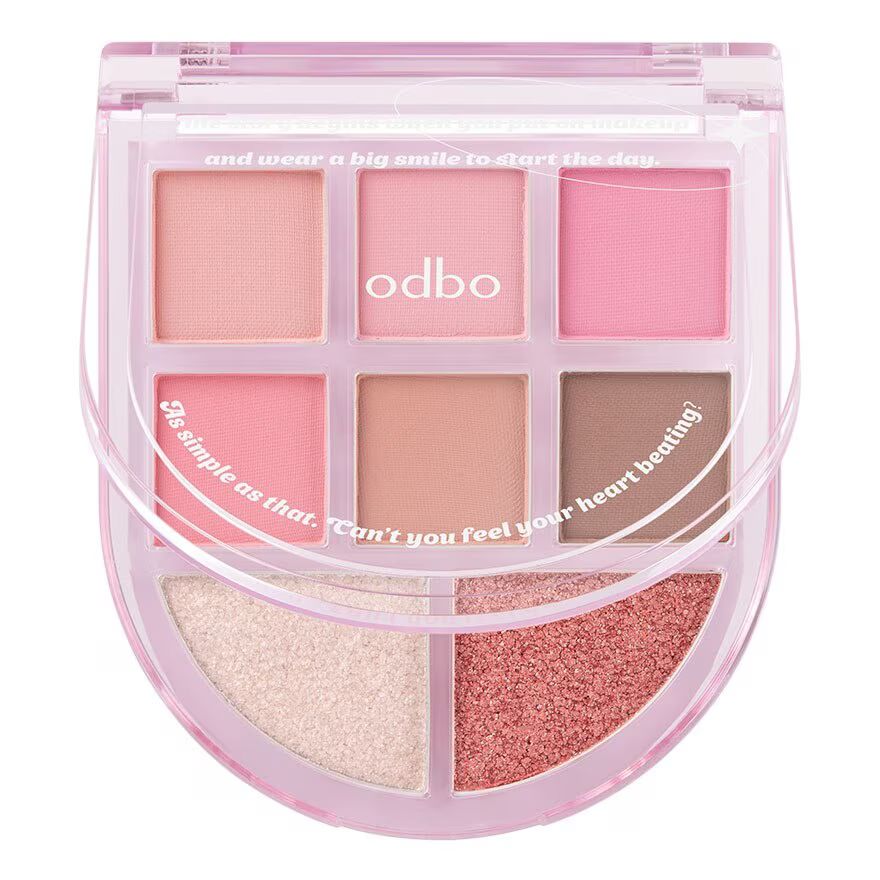 Odbo Romance Mood Eye Palette (6g) - #02 Pop Pink_0