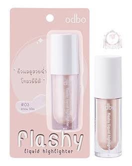 Odbo Flash Liquid Highlighter (4g) - #03 Snow Kiss_0