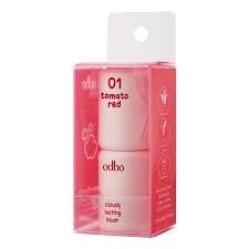 Odbo Cloudy Lasting Blush (3g) - #01 Tomato Red_0
