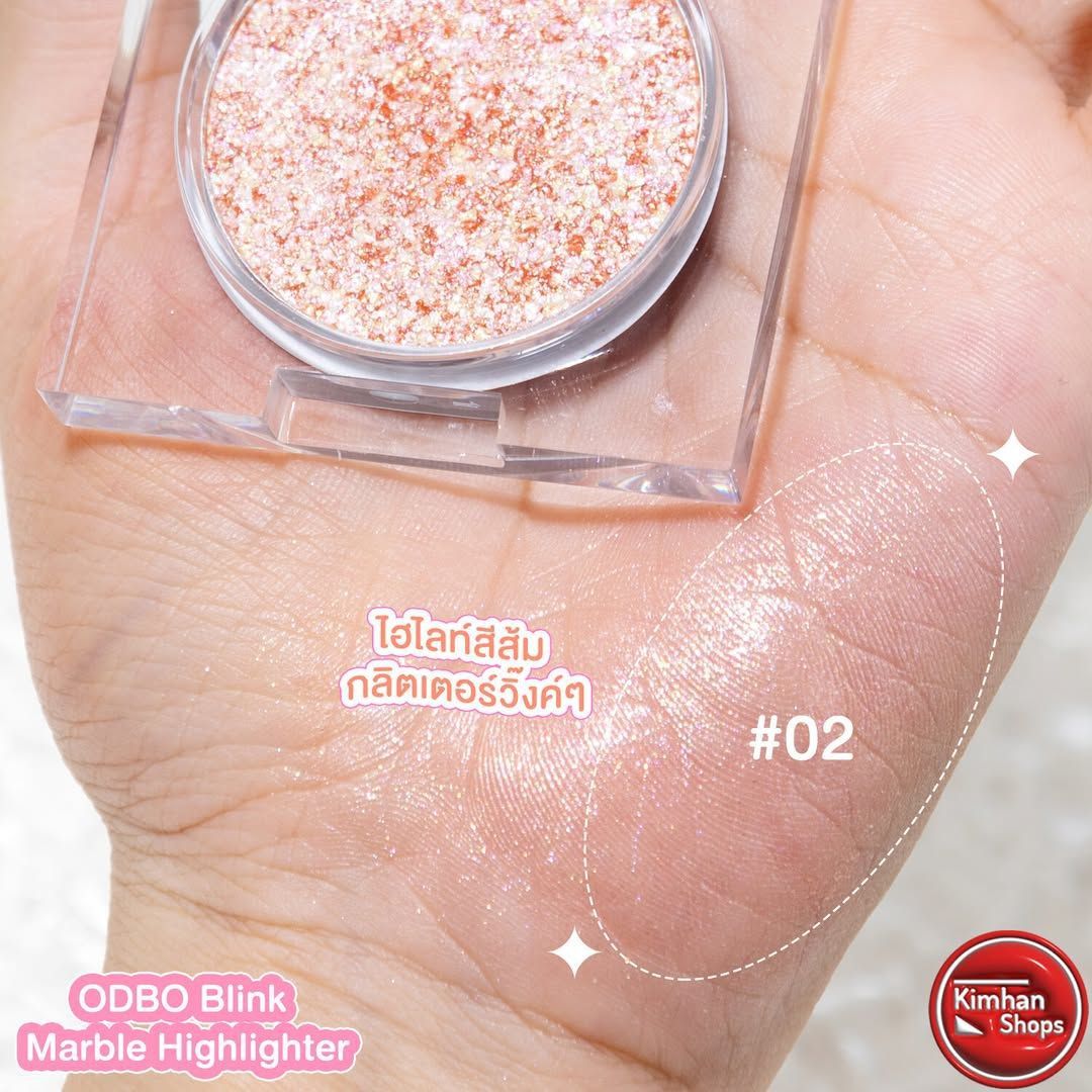 Odbo Blink Marble Highlighter - #02_0