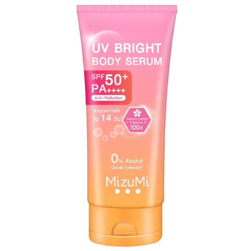 Mizumi UV Bright Body Serum SPF50+ PA++++ - Pink_0