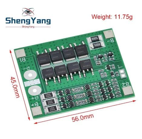 3S 25A Li-ion Lithium Battery Charger Protection Board (10005361)_2
