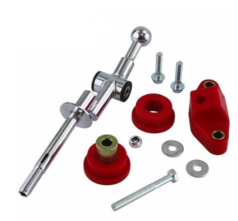 Enhance Your Subaru WRX STI's Shifting Performance with a 6-Speed Steel Short Shifter and Bushing Combo (10007552)_0