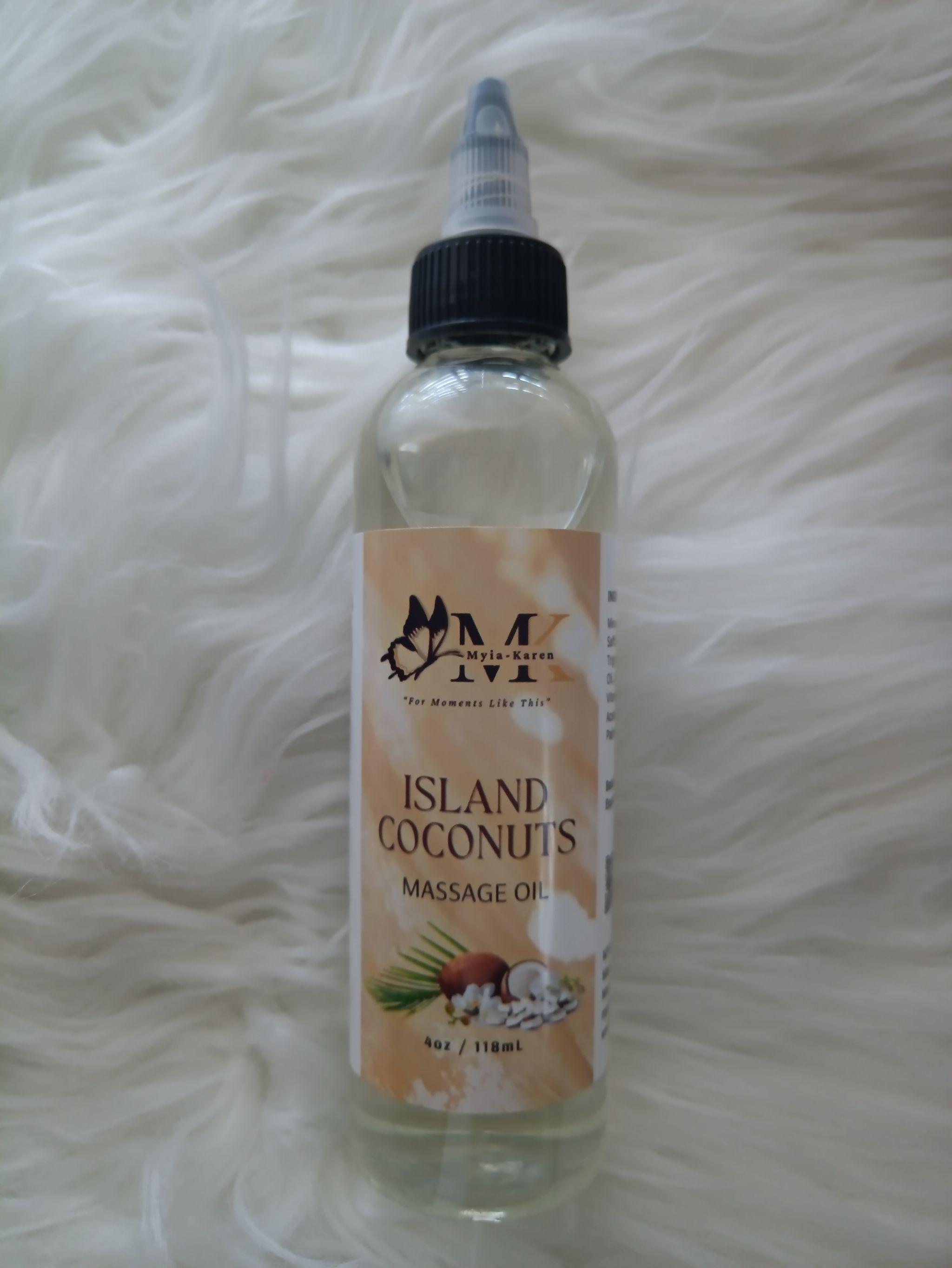 Island Coconuts Massage Oil_1