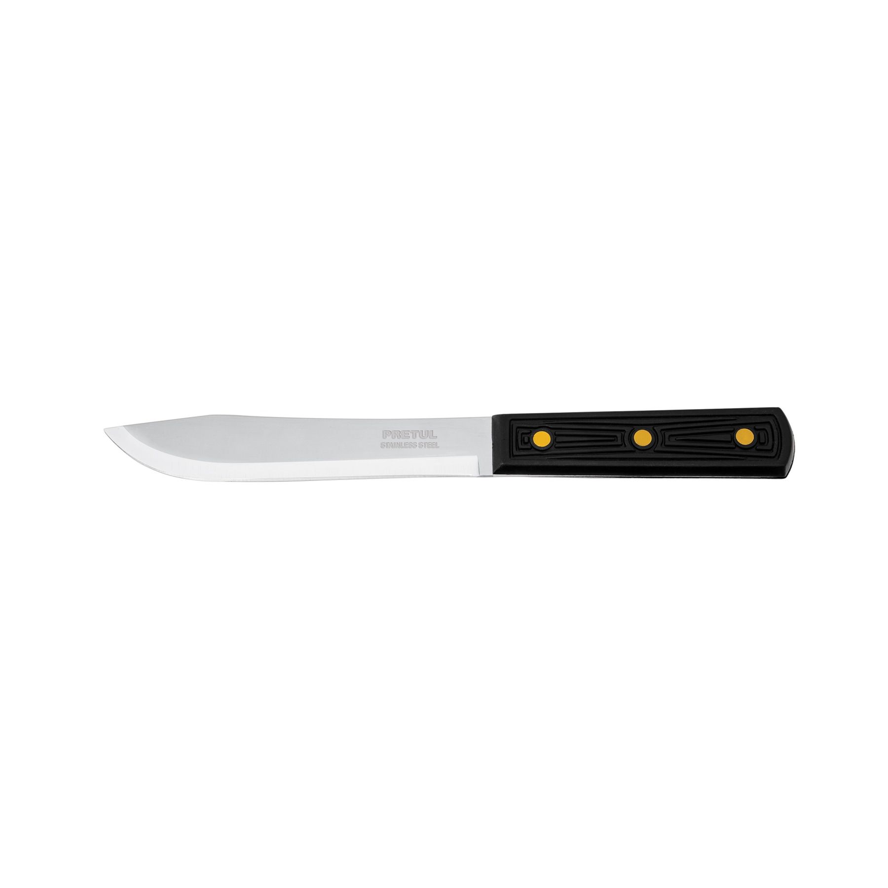 Cuchillo cebollero 6' mango de polipropileno, Pretul_0