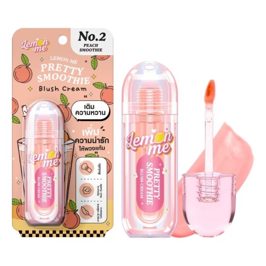 Lemon Me Pretty Smoothie Blush Cream (3.9g) - Peach_0
