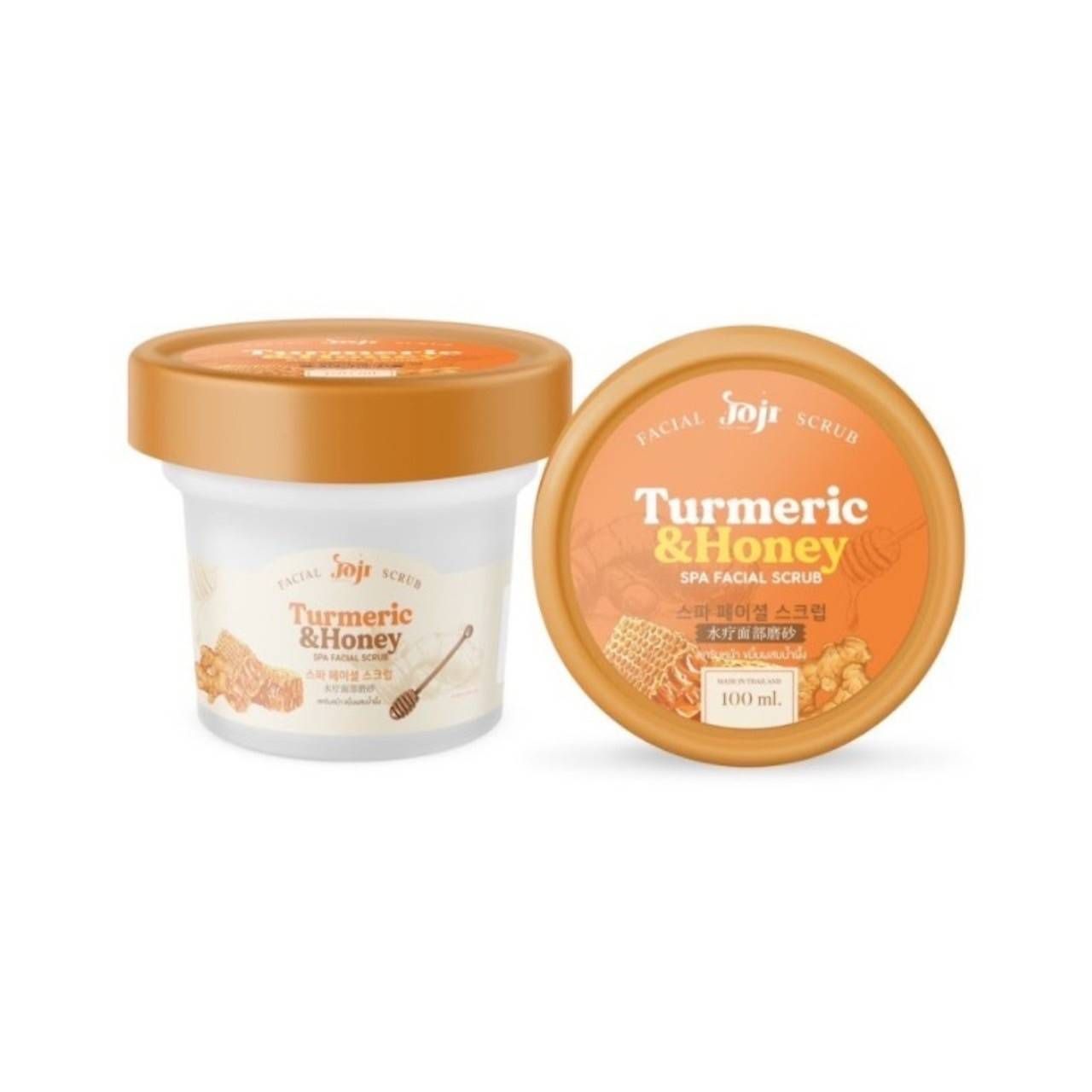Joji Spa Facial Scrub (100g) - Turmeric_0