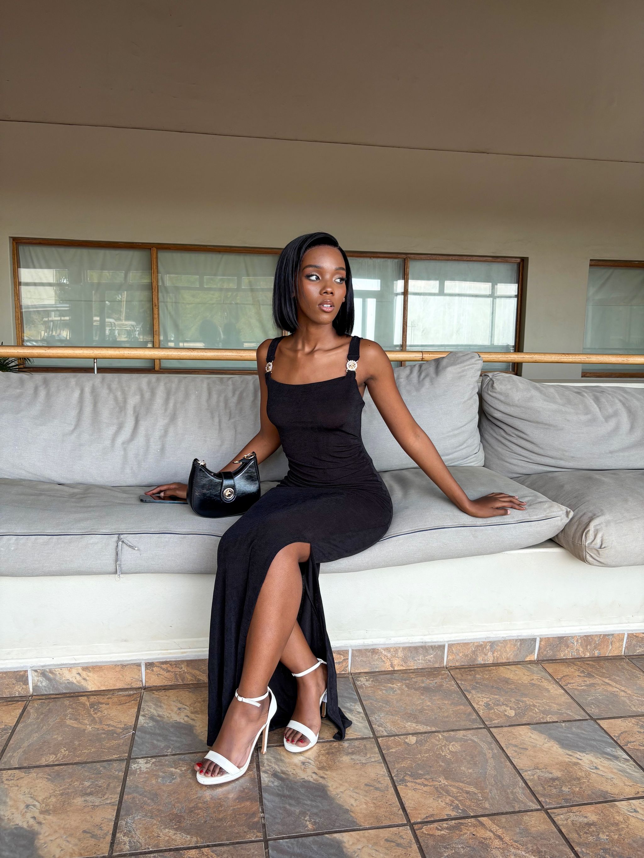 Terracotta slit bodycon_3