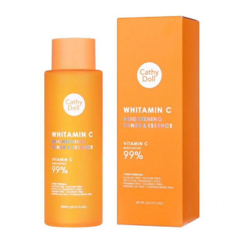 Cathy Doll Whitamin C Brightening Toner & Essence (50ml)_0