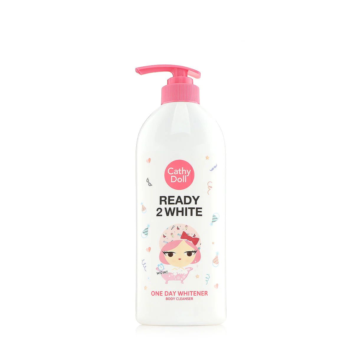 Cathy Doll Ready 2 White One Day Whitener Body Cleanser (500ml)_0