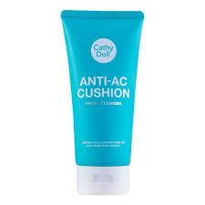 Cathy Doll Cushion Facial Foam Cleanser (120ml) - Anti Acne Green_0