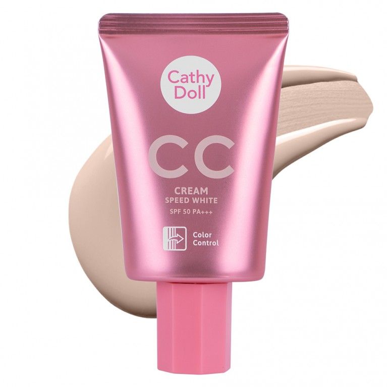 Cathy Doll CC Cream 20ml - Pink Color Control  (#01 Light Beige)_0