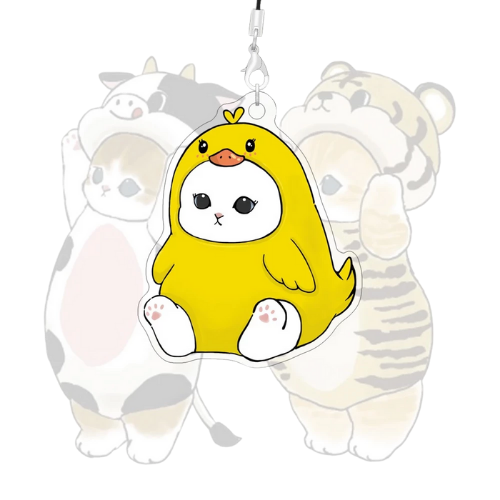 Mofusand Baby Chick Acrylic Phone Charm _4