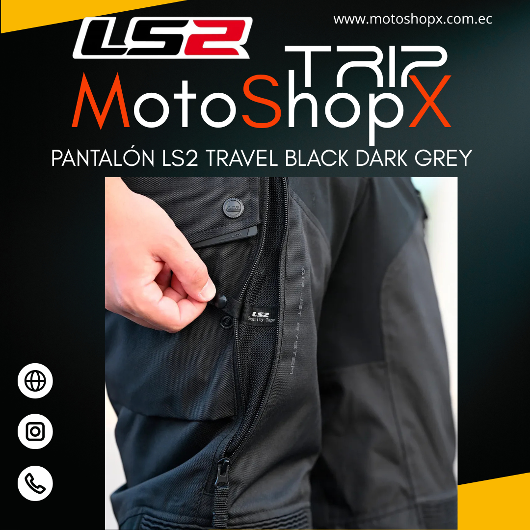 PANTALÓN LS2 TRAVEL BLACK DARK GREY_3