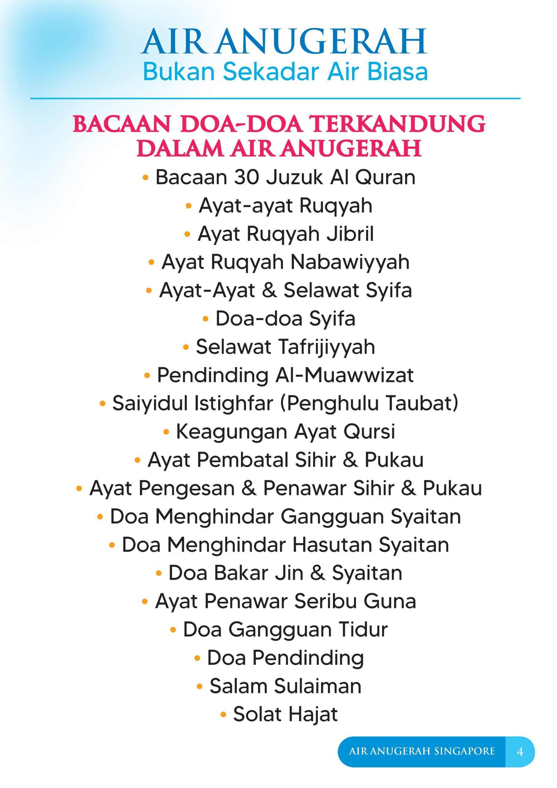 Air Anugerah - Terapi Sains & Doa Syifa - 2 Cartons_5