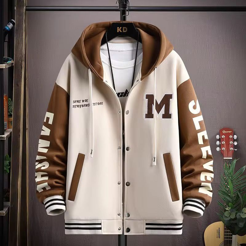 2025 Varsity Jacket Men High Quality Spring Hooded Custom Varsity Jackets Sports Fashion Print Baseball Jackets_3