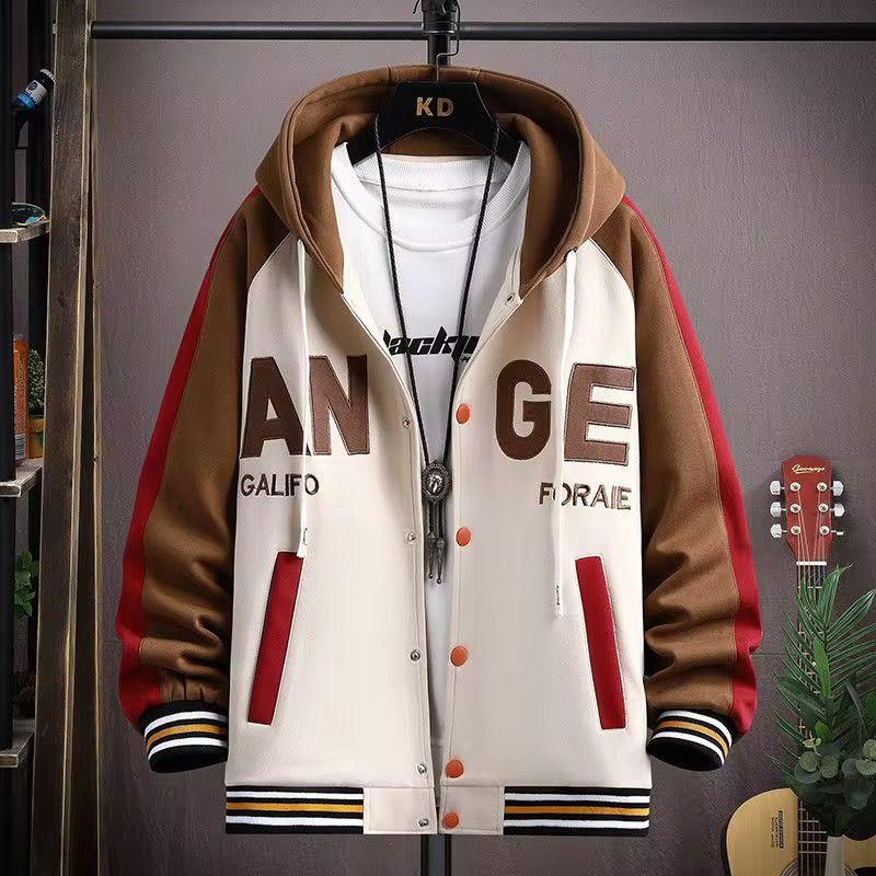 2025 Varsity Jacket Men High Quality Spring Hooded Custom Varsity Jackets Sports Fashion Print Baseball Jackets_2