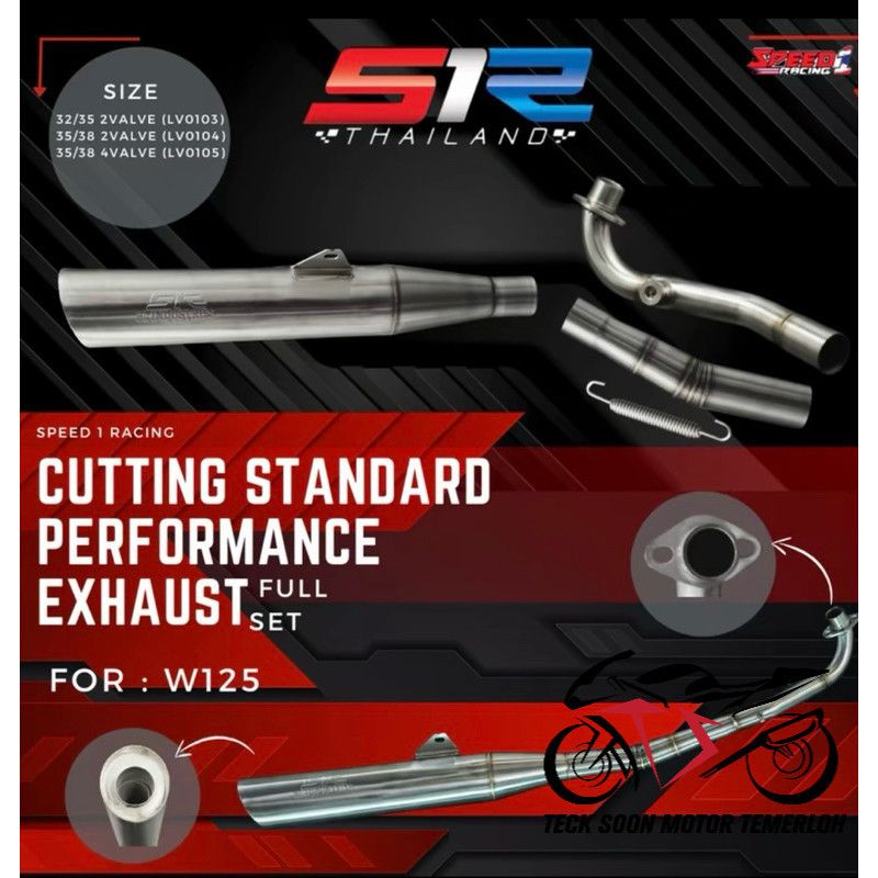 WAVE 125 S1R THAILAND X GL RACING CUTTING STANDARD _0