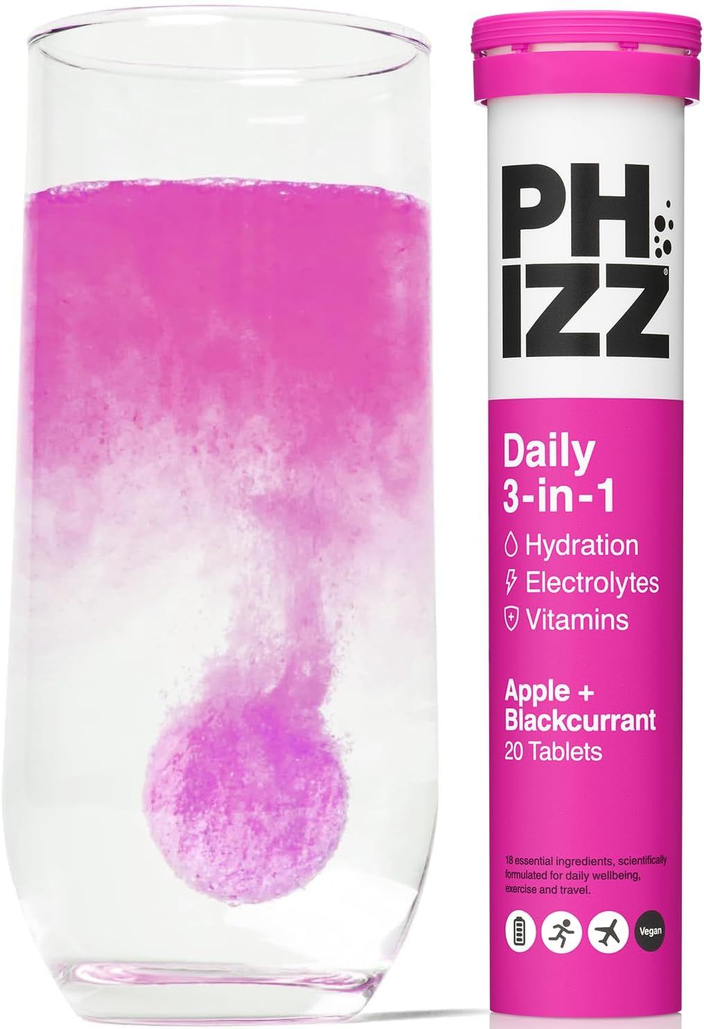 Phizz Electrolytes, Multivitamin & Hydration Tablets _2