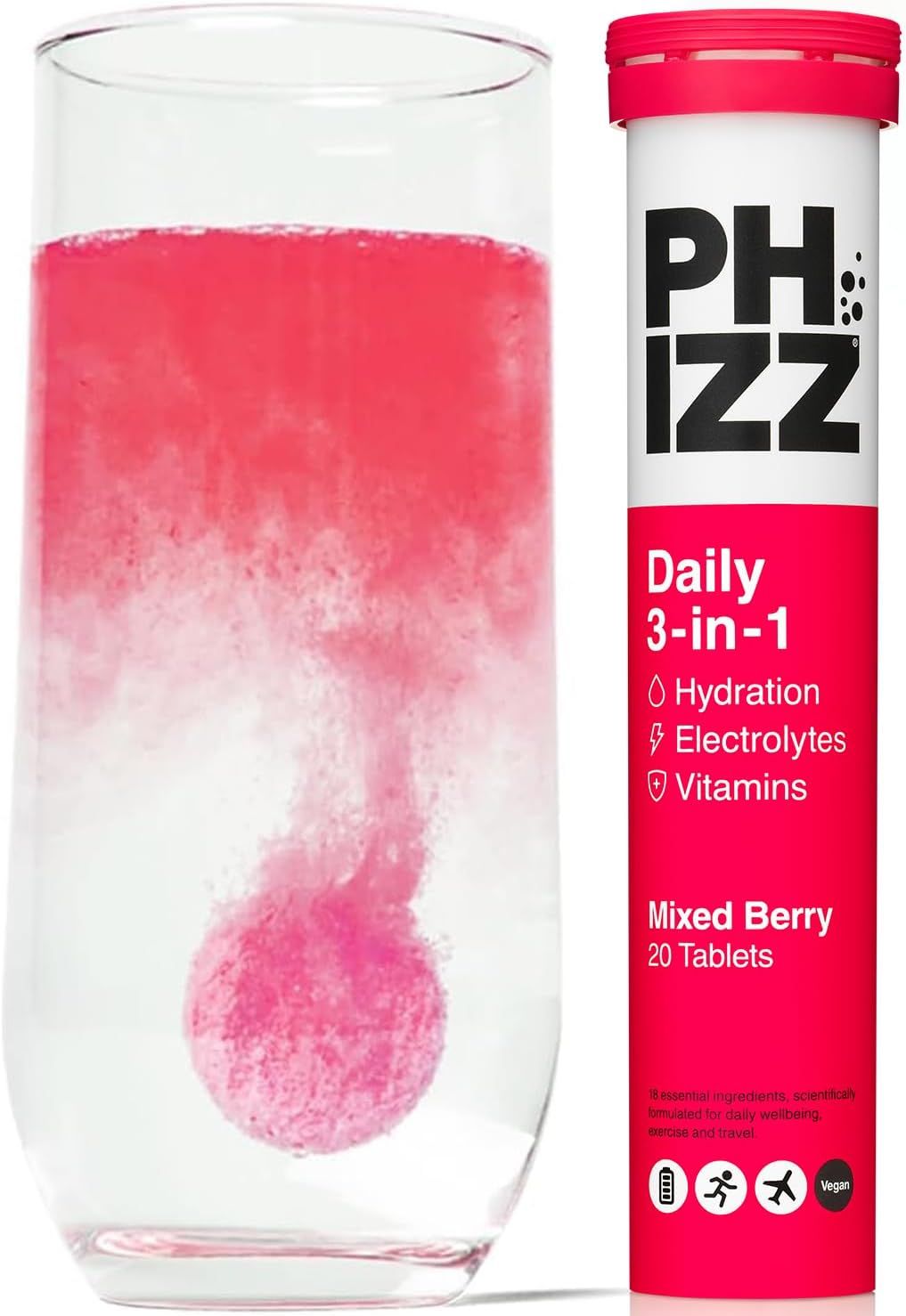 Phizz Electrolytes, Multivitamin & Hydration Tablets _1