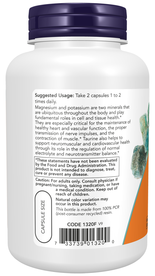 Magnesium & Potassium Aspartate with Taurin_2