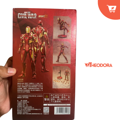 ZD Original Iron Man MK35 MK47 MK46 Iron Patriot MK17 MK21 MK42 MK50 War Machine legends Avengers Action Figure_2