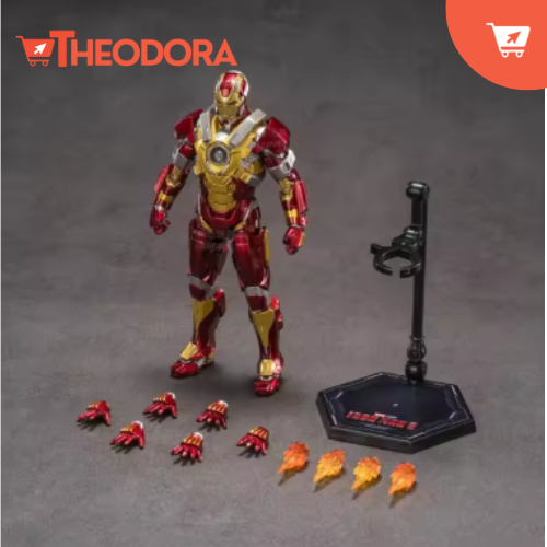 ZD Original Iron Man MK35 MK47 MK46 Iron Patriot MK17 MK21 MK42 MK50 War Machine legends Avengers Action Figure_6