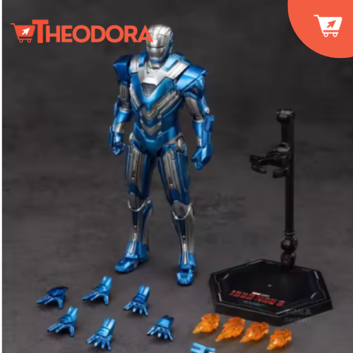 ZD Original Iron Man MK35 MK47 MK46 Iron Patriot MK17 MK21 MK42 MK50 War Machine legends Avengers Action Figure_5