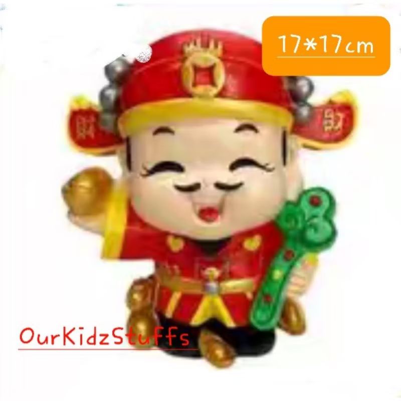 DIY God of Fortune CNY Piggybank Painting_10