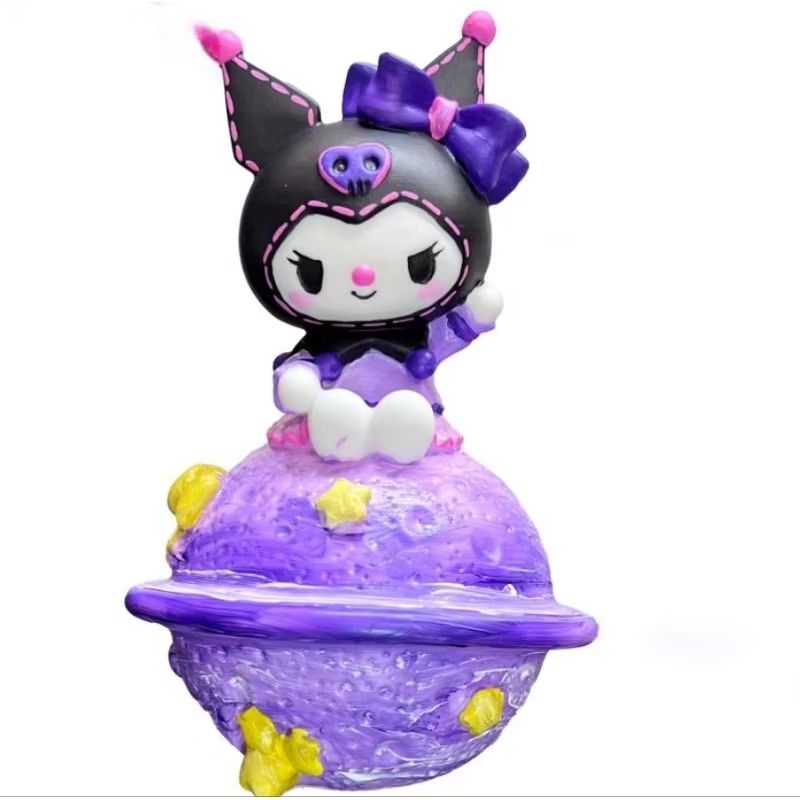 DIY Sanrio Cartoon Silicon Piggybank Coin Bank Painting_11