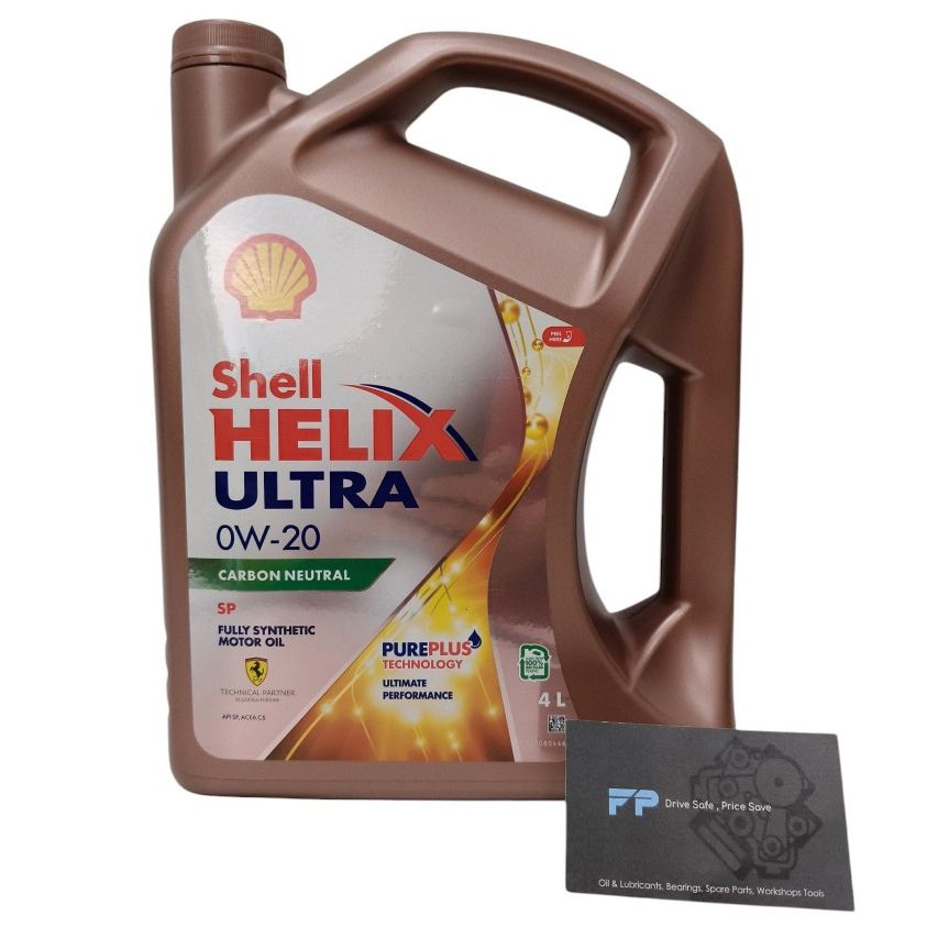 Shell Helix Ultra 0W20 Engine Oil  4L + Honda Geniune Filter _0